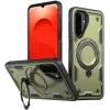 Phonesta MagLock Armor Back Cover Hülle Ring und MagSafe für Samsung Galaxy A26 - Grün