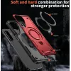 Phonesta MagLock Armor Back Cover Hülle Ring und MagSafe für Samsung Galaxy A26 - Rot 5