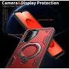 Phonesta MagLock Armor Back Cover Hülle Ring und MagSafe für Samsung Galaxy A26 - Rot 6