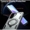 Phonesta MagLock Armor Back Cover Hülle Ring und MagSafe für Samsung Galaxy A36/A56 - Grau 6