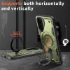 Phonesta MagLock Armor Back Cover Hülle Ring und MagSafe für Samsung Galaxy A36/A56 - Grün 2