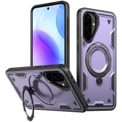 Phonesta MagLock Armor Back Cover Hülle Ring und MagSafe für Samsung Galaxy A36/A56 - Lila