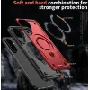 Phonesta MagLock Armor Back Cover Hülle Ring und MagSafe für Samsung Galaxy A36/A56 - Rot 5