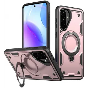 Phonesta MagLock Armor Back Cover Hülle Ring und MagSafe für Samsung Galaxy A36/A56 - Roségold