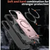 Phonesta MagLock Armor Back Cover Hülle Ring und MagSafe für Samsung Galaxy A36/A56 - Roségold 5