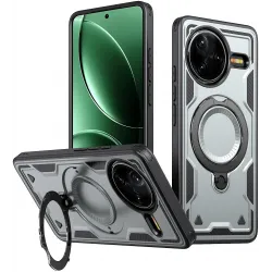 Phonesta MagLock Armor Back Cover Hülle Ring und MagSafe für Xiaomi Poco F7 Pro/F7 Ultra - Grau