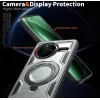Phonesta MagLock Armor Back Cover Hülle Ring und MagSafe für Xiaomi Poco F7 Pro/F7 Ultra - Grau 6