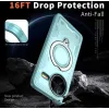Phonesta MagLock Armor Back Cover Hülle Ring und MagSafe für Xiaomi Poco F7 Pro/F7 Ultra - Hellblau 4