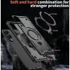 Phonesta MagLock Armor Back Cover Hülle Ring und MagSafe für Samsung Galaxy S25 Edge - Schwarz 4