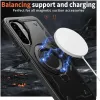 Phonesta MagLock Armor Back Cover Hülle Ring und MagSafe für Samsung Galaxy S25 FE - Schwarz 2