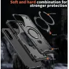 Phonesta MagLock Armor Back Cover Hülle Ring und MagSafe für Samsung Galaxy S25 FE - Schwarz 4