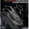 Phonesta MagLock Armor Back Cover Hülle Ring und MagSafe für Xiaomi 15T - Schwarz 4