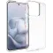 Phonesta Pure Clear Silikon Back Cover Hülle für Motorola Edge 70 Fusion - Transparent