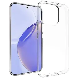 Phonesta Pure Clear Silikon Back Cover Hülle für Realme 16 Pro - Transparent