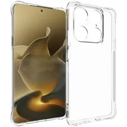 Phonesta Pure Shockproof Silikon Back Cover Hülle für Motorola Signature - Transparent