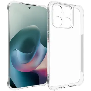 Phonesta Pure Shockproof Silikon Back Cover Hülle für Motorola Moto G67/G77 - Transparent