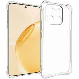 Phonesta Pure Shockproof Silikon Back Cover Hülle für Realme 16 Pro Plus - Transparent