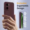 Phonesta Royale Liquid Silikon Back Cover Hülle mit MagSafe für OnePlus 15R - Dunkelrot 3