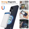 Phonesta Royale Liquid Silikon Back Cover Hülle mit MagSafe für Nothing Phone (3a) Lite - Dunkelblau 2