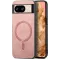 Phonesta Retro Vegan Leder MagSafe Back Cover Hülle für Google Pixel 9 Pro XL - Rosa