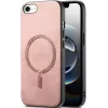 Phonesta Retro Vegan Leder MagSafe Back Cover Hülle für Apple iPhone 17e/16e - Rosa 0