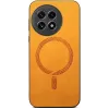 Phonesta Retro Vegan Leder MagSafe Back Cover Hülle für OnePlus 13 - Orange 2