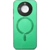 Phonesta Retro Vegan Leder MagSafe Back Cover Hülle für HONOR Magic7 Pro - Grün 2