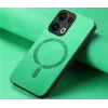 Phonesta Retro Vegan Leder MagSafe Back Cover Hülle für Oppo Reno13 Pro - Grün 4