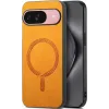 Phonesta Retro Vegan Leder MagSafe Back Cover Hülle für Google Pixel 10 / 10 Pro - Orange