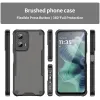 Phonesta Shockproof Armor Back Cover Hülle für Motorola Moto G35 - Schwarz 2