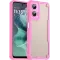 Phonesta Shockproof Armor Back Cover Hülle für Motorola Moto G35 - Rosa