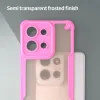 Phonesta Shockproof Armor Back Cover Hülle für Motorola Moto G75 - Rosa 5