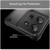 Phonesta Shockproof Armor Back Cover Hülle für Motorola Moto G75 - Schwarz 7