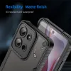 Phonesta Shockproof Armor Back Cover Hülle für Motorola Moto G75 - Schwarz 8