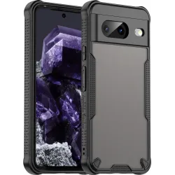 Phonesta Shockproof Armor Back Cover Hülle für Google Pixel 8 - Schwarz