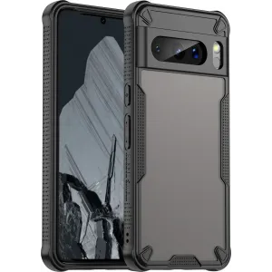 Phonesta Shockproof Armor Back Cover Hülle für Google Pixel 8 Pro - Schwarz