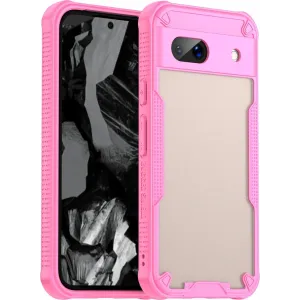 Phonesta Shockproof Armor Back Cover Hülle für Google Pixel 8a - Rosa