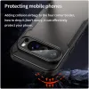 Phonesta Shockproof Armor Back Cover Hülle für Google Pixel 9 Pro - Schwarz 4