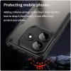 Phonesta Shockproof Armor Back Cover Hülle für Xiaomi Redmi Note 14 - Schwarz 4