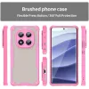 Phonesta Shockproof Armor Back Cover Hülle für Xiaomi Redmi Note 14 Pro 5G / Xiaomi Poco X7 - Rosa 2