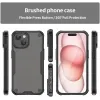 Phonesta Shockproof Armor Back Cover Hülle für Apple iPhone 15 - Schwarz 2