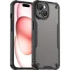 Phonesta Shockproof Armor Back Cover Hülle für Apple iPhone 15 Plus - Schwarz