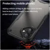 Phonesta Shockproof Armor Back Cover Hülle für Apple iPhone 16 Plus - Schwarz 4