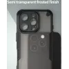 Phonesta Shockproof Armor Back Cover Hülle für Apple iPhone 16 Pro - Schwarz 5