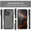 Phonesta Shockproof Armor Back Cover Hülle für Apple iPhone 16 Pro Max - Schwarz 2