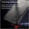 Phonesta Shockproof Armor Back Cover Hülle für Samsung Galaxy A56 - Schwarz 4