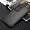 Phonesta Shockproof Armor Back Cover Hülle für Samsung Galaxy S25/S24 - Schwarz 7