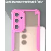 Phonesta Shockproof Armor Back Cover Hülle für Samsung Galaxy S25 Plus/S24 Plus - Rosa 5