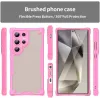 Phonesta Shockproof Armor Back Cover Hülle für Samsung Galaxy S24 Ultra - Rosa 2