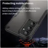 Phonesta Shockproof Armor Back Cover Hülle für Samsung Galaxy S24 FE - Schwarz 4